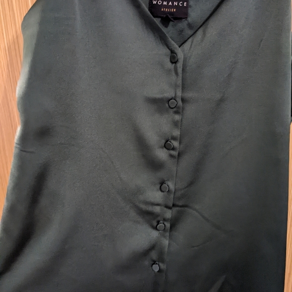 Womance/Emerald Top Sz M - Picture 3 of 4
